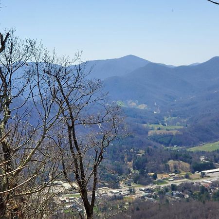 הוילה Burnsville Treehouse Cathedral In Blue Ridge Mountains, Nc מראה חיצוני תמונה