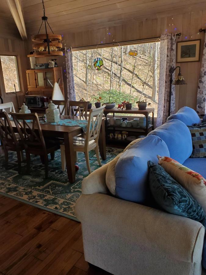 הוילה Burnsville Treehouse Cathedral In Blue Ridge Mountains, Nc מראה חיצוני תמונה